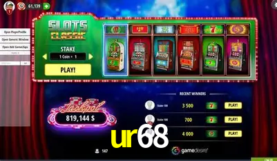 Descubra a Magia dos Jogos de Arcade no ur68